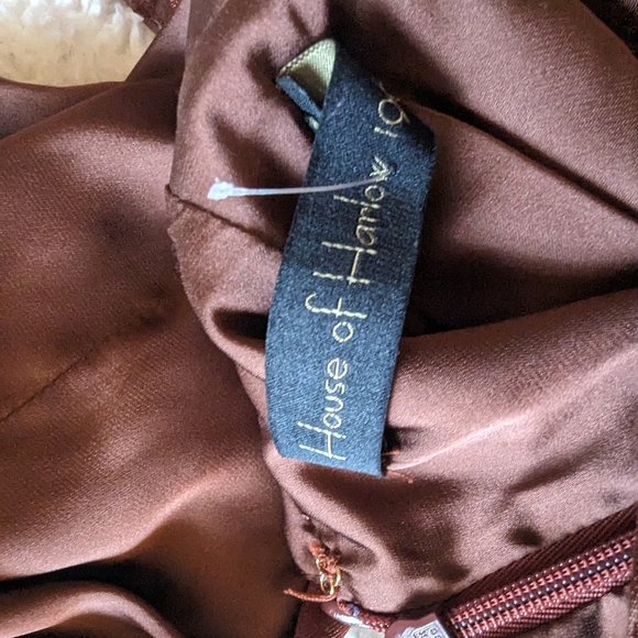 NWOT House of Harlow - Revolve Gerona Mini Dress in chocolate brown, size S - Picture 6 of 8